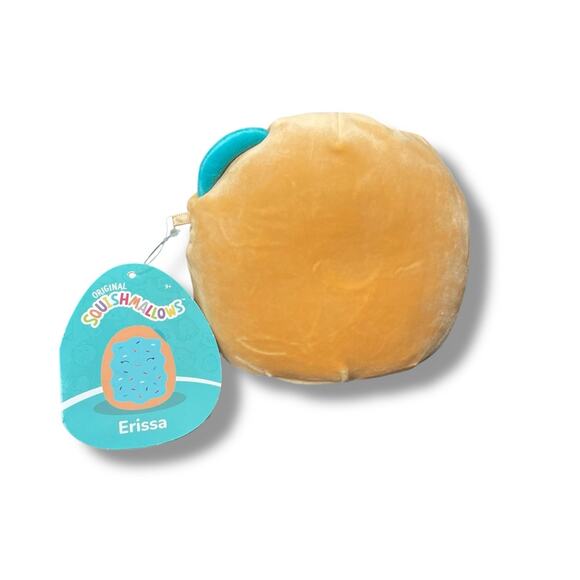 Squishmallows Erissa Blueberry Pop Tart Pastry Stuffed Animal Nursery Gift 6" - Picture 5 of 9